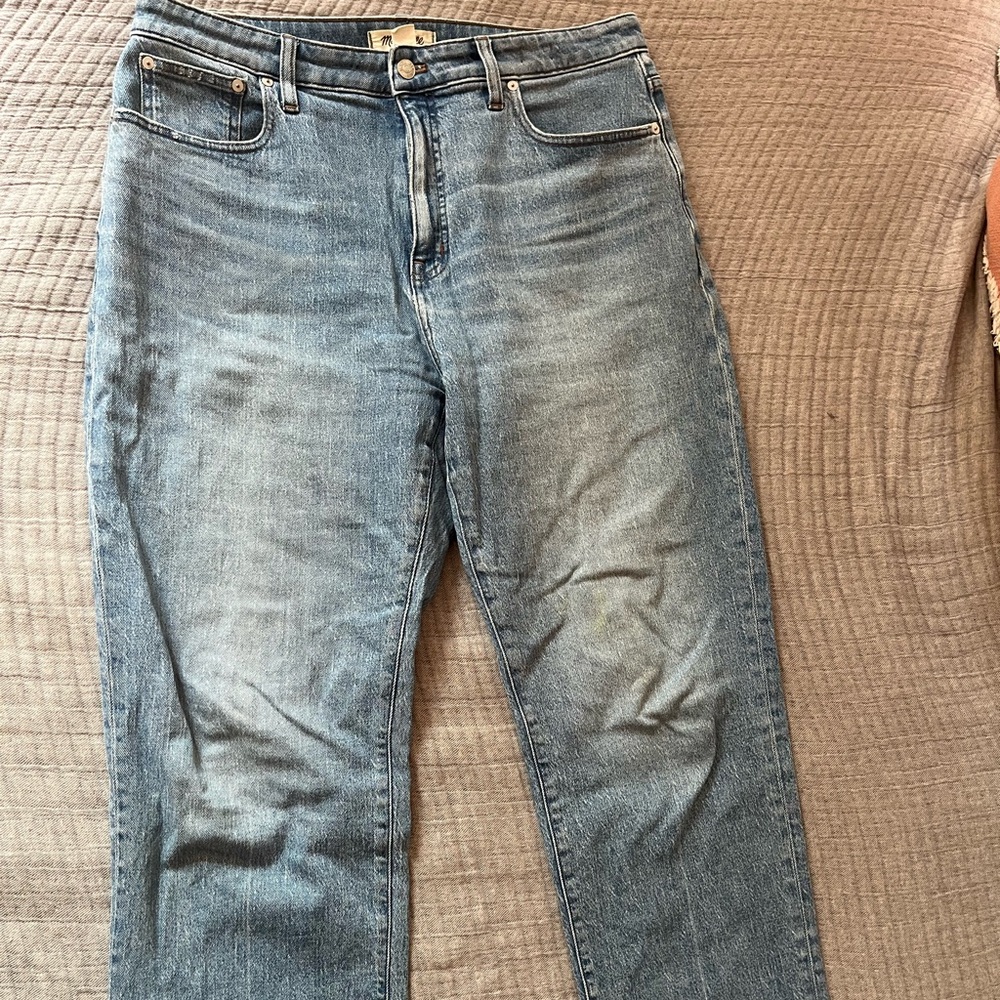 Madewell Women’s Straight Jeans in Classic Blue